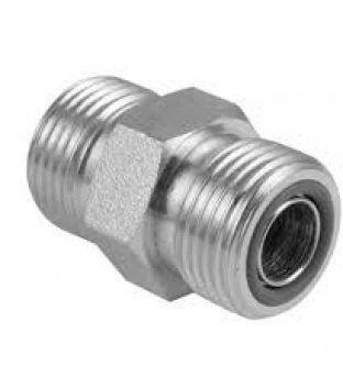 Nipple of Junction Male Thread GAS 60 - Male ORFS