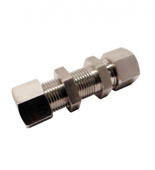 Bulkhead Nipple Male Thread DIN 24 ° - Male DIN 24 °