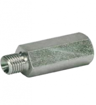 Adaptor male 60° cone- female bspp-metric