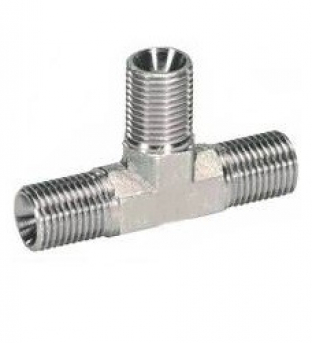 Tee male Adaptor BSPP 