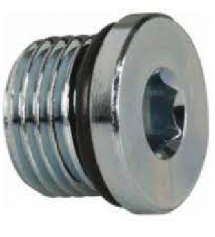 Round Male Cap GAS Thread With Gasket